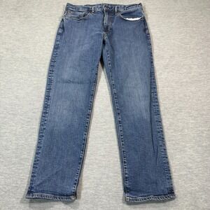 Gap Jeans Men 33x30 Blue Straight Fit Jeans Denim Casual